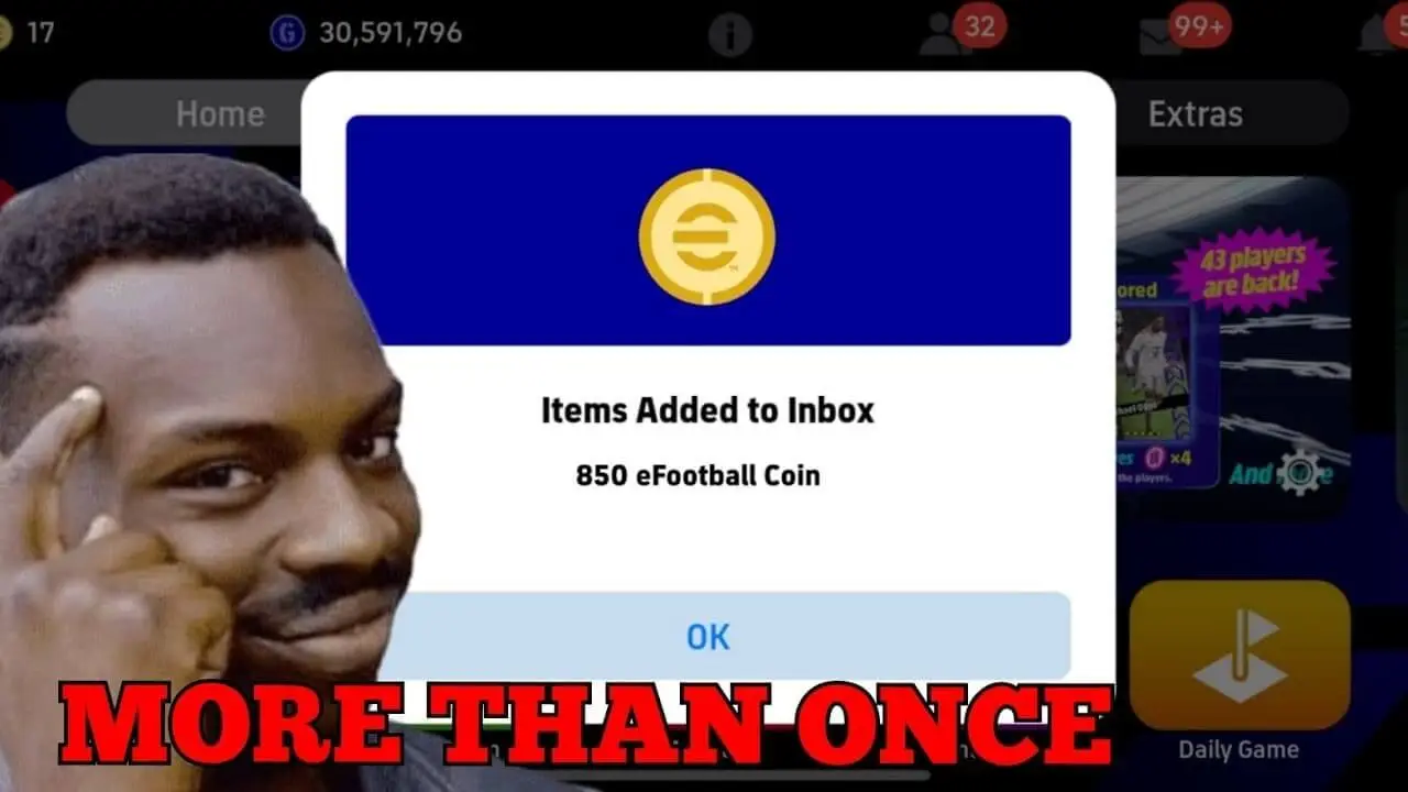 eFootball gameplay video thumbnail